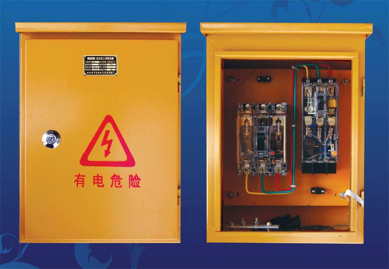 標準化示例|如何配置施工現場臨時用電配電箱(機柜)？